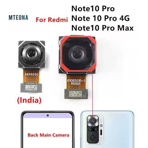 For Xiaomi Redmi Note 10 Pro 4G Note10 Pro Max Note 10 Pro Back Facing Camera