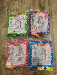 麥當勞 2003 betty spaghetty 貝蒂手腳可組合娃娃一套4款