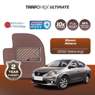 Karpet Mobil Trapo Hex Ultimate Nissan Almera (2012-Sekarang)