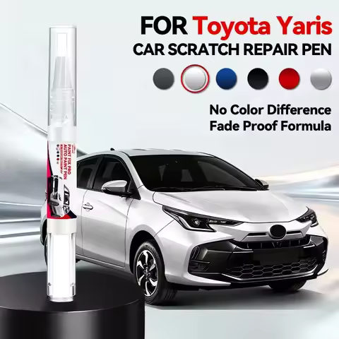 Car Dedicated For Toyota Yaris 1999-2025 XP90 XP130 XP210 Paint Repair Pen Touch Up Scratch Remover 