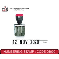 [COP TARIKH] NUMBERING/DATE STAMP: CODE 05000
