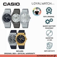 Casio Classic Men's Watch MTP-E735 Stainless Steel Original Leather/ with Official Warranty