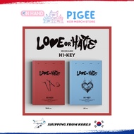 H1-KEY - [ LOVE or HATE ] 3RD MINI ALBUM