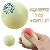 Squishy Squeeze Toy Small Color-Changing Jam Ball Mini Relief Rebound Grape Trick Vent Ball Q2S0