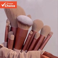 13-Piece Four-Season Eco-Friendly Makeup Brush Set Soft Blush Eyeshadow Brush Makeup Tools