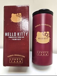 (包順豐自取）全新Lowrys Farm x Hello Kitty 304不銹鋼保溫杯