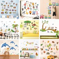 Children's animal wall stickers animal wall stickers