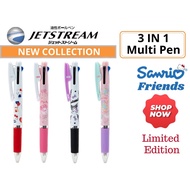 Uni-Jetstream 0.5mm 3 Colors Multi-Pen Sanrio Original Limited Edition Collection