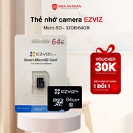 Ezviz Camera Memory Card 32GB / 64GB - Micro SD Memory Card Can Be Used for Phones, Computers, Camer