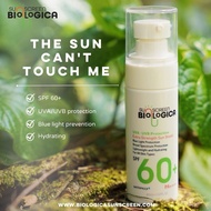 Biologica Sunscreen SPF60+ Broad Spectrum UVA-UVB Protection, 50ml
