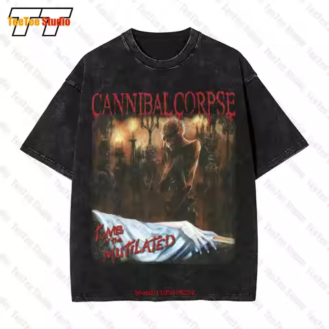 Cannibal Corpse Tomb Of The Mutilated Vintage Oversized T-Shirt OUEO