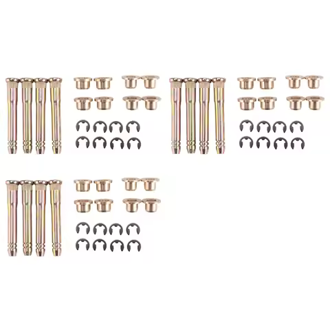 New-3X Car Door Hinge Pins Pin Bushing Repair Kit Fit For Honda Civic Accord Cr-V Crx Ek Eg