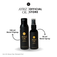 AYRIZ OIL ORIGINAL (FREE GIFT) Minyak Terapi Herbal 50ML & 100ML Airis Oil Original / Minyak Urut He