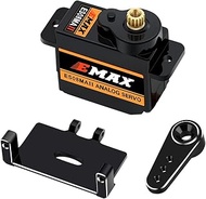 EPINON for AXIAL SCX24 Servo Metal Gear EMAX Servo Steering Servo with Servo Mount Bracket and Arm S