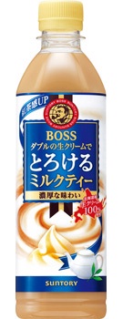 Suntory boss melting milk tea 500ml