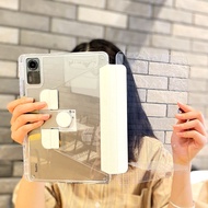 Crystal Clear Acrylic Back Case For Redmi Pad SE 11inch Xiaomi Pad 5 6 Pro 11 Smart Rotation Stand C