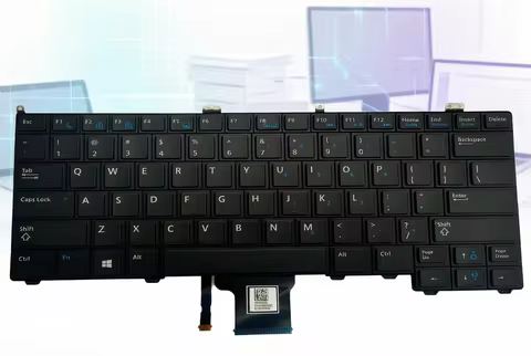 New US Language For DELL Latitude 12 E7440 E7000 E7240 E7420 Black Original Laptop Keyboard PK130VN2