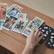 台灣原創插畫 偉特糖塔羅 交換禮物 附卡牌解析