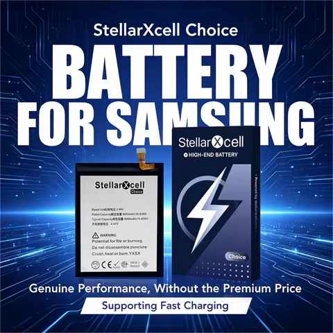 StellarXcell Battery for Samsung A Series A52 A71 A70 A50 A30 A51 A54 Standard Capacity High Quality