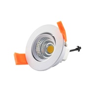 LED downlights 3W Cool White warm white Natural white daylight LED COB bulb Aluminum LED ceiling lig