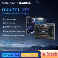 【Local】Oukitel RT8 Rugged Tablet 6GB+256GB Android 13 20000mAh 11" FHD+ Display Helio G99 Tablet 48M