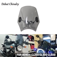 Applicable to Honda CL250 CL300 CL500 2023 CL 250 300 500 Motorcycle Motorcycle universal windshield
