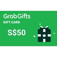 GrabGifts $50 Voucher for Grab food, Grab transport