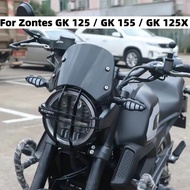 New 2022 Motorcycle Windshield Fit Zontes Gk-125 Gk-125X Gk-155 Wind Shield Protection for Zontes Gk