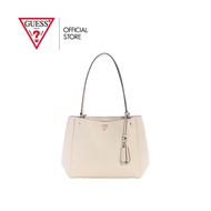 GUESS กระเป๋า รุ่น NG966923 TALENT MULTI COMP TOTE สีขาว