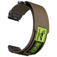 22/26mm Nylon Loop Band QuickFit Strap for Garmin Quatix 8 51mm 47mm 7 Pro 7X Approach S70 47mm S62 