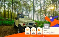 [Muslim Friendly] Trekking di Gunung Batur & Jeep Tour di Bali