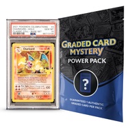 Pokemon TCG: Graded Mystery Collection Box - Contains 1 Graded Card, 20 Cards Including 1 First Edit