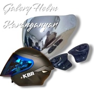 (NDR5) KBR KAIRO and KBR THERMATON Helmet Visor non-flat all Variants Plus Ratchet KBR Helmet Visor 