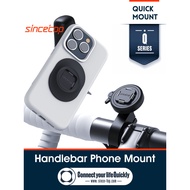 sincetop Series Q [ Quad ] Bike/Motorcycle Phone Mount - Quick Lock & Release - Aluminum Bicycle Han