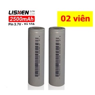 Pin Lishen 18650 2600mah 5C xả 10A - 15A - LR18650SZ Pin nguồn chuyên nghiệp công cụ điện năng lượ