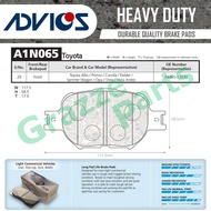 Advics Aisin Heavy Duty Disc Brake Pad Front A1N065Y for Toyota Caldina AZT241 ZZT241 Celica ZZT231