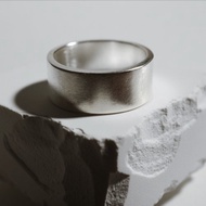 【禮物】厚實款 訂製刻字 定情情侶對戒 S999純銀 結婚戒指