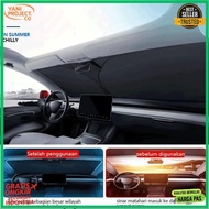 Premium Zacro Car Windshield Sunshade Umbrella Car Front Sunshade/ Open Size/ 145X80Cm