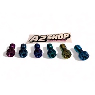 BANJO BOLT TITANIUM FINE THREAD ALUS