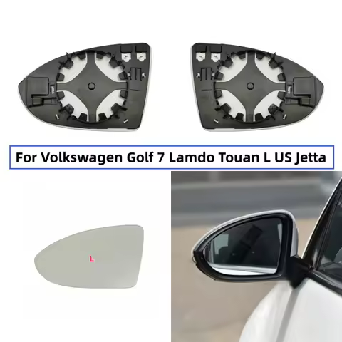 For Volkswagen Golf 7 Touan L US Jetta 19 lens rear view mirror glass 5G0857521 / 5G0857522 Car Wide