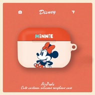 ของแท้100% Disney เคสเอียร์บัดดิสนีย์สำหรับ Airpods เคส Pro2เคส AirpodsPro สำหรับ Airpods3ปลอก Airpo