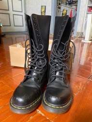Dr. Martens Boots 1914 smooth 14-eye (Dr. Martens 14孔 長靴 滑皮 黑色）