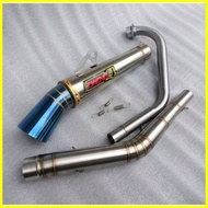 ❂ ◆ ▼ Daeng sai4 Conical open spacs Exhaust pipe for Raider 150carb Raider 150fi