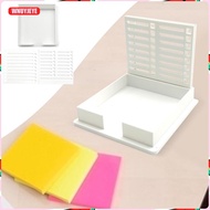 [wnuyjeye] Sticky Note Stencil Sticky Note Holder for Organization to Do Lists Desk