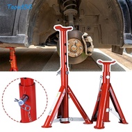 TAOS Jack Stands, 2/3 Ton Capacity Red Foldable Jack Stands, Height Increasing Tool Telescopic Desig