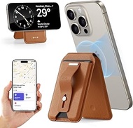 ESR Magnetic Wallet (HaloLock), Geo iPhone Wallet Stand with Full Find My Functionality, Compatible 