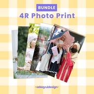 [BUNDLE]🔥4R PHOTO PRINT | 100/300/500pcs