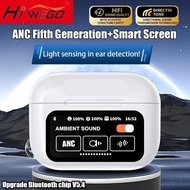 2024 Original A9 Pro Touch Screen ANC True Headset TWS Noise Cancelling Earbud Bluetooth Headphone 5