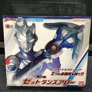 Ready Stock BANDAI BANDAI Zeta Ultraman Mini Crossbow Transformation Weapon Spear Ice Arrow Battle Sound Toy 6ANS