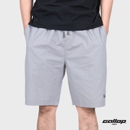 GALLOP : Twill Shorts กางเกงขาสั้นเอวยางยืดผู้ชาย รุ่น GS9027 โทนสี Classic มี 3 สี ครีมกรมเทา